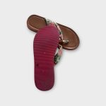 Mintás női papucs - 38