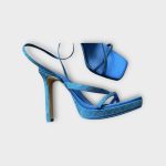 Zara strasszköves női szandál - 39 (ÚJ)