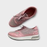 Csillámló női cipő - 40