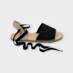 Sinsay fekete női szandál - 39 (ÚJ)