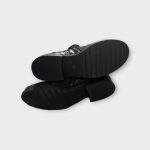 Bélélt bőr bokacsizma - 36 (ÚJ)