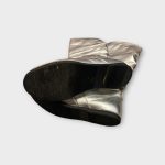 Ezüst színű csizma - 35