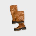 Reserved női bőrcsizma - 38,5