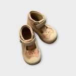 Nyitott kislány bőrcipő - 19