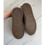 H&M khaki zöld bundás cipő - 39