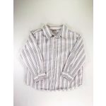 Kék-rózsaszín csíkos ing