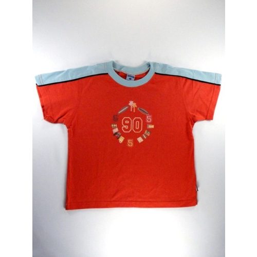 90-es feliratú narancs póló