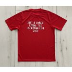 Piros férfi sport póló - M