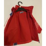 Piros-kék kisfiú kabát - 92-98