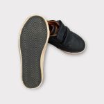 Sötétkék kisfiú bőr cipő - 26