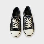 Sprandi sötétkék vászoncipő - 34