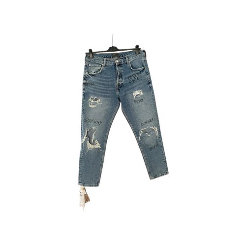 Zara szaggatott férfi farmernadrág - 42