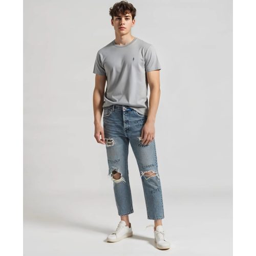 Zara szaggatott férfi farmernadrág - 42