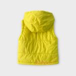 Sárga kislány mellény - 80-86