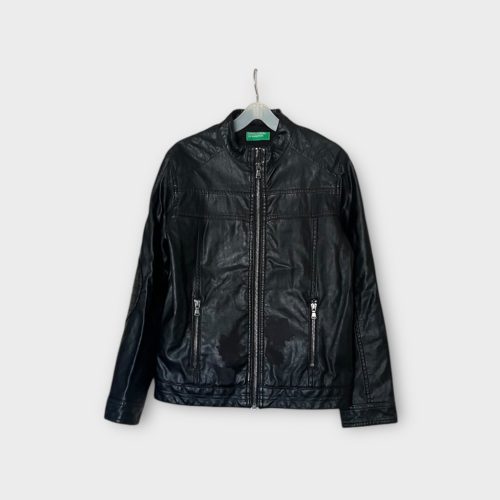 Benetton fiú műbőr dzseki - 140