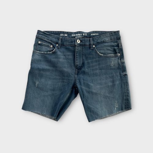 Férfi farmer rövidnadrág - M