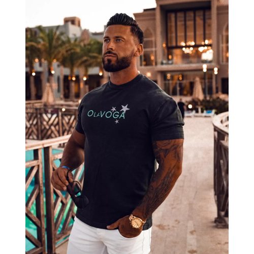 Olavoga 'Galaxy' férfi póló - L (ÚJ)