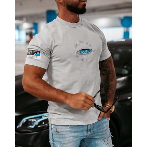 Olavoga 'Eyecatch' férfi póló - L (ÚJ)