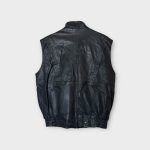 Férfi bőrmellény - L