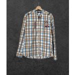 Kockás férfi ing - L