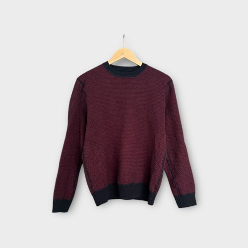 Mindkét oldalán hordható férfi pulóver - S-M