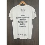 Feliratos férfi póló - S