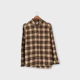H&M kockás férfi flanel ing - M
