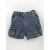 Kék cérnás farmer rövidnadrág