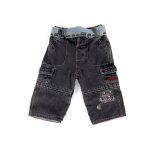 Szürke buszos farmernadrág