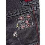 Szürke buszos farmernadrág