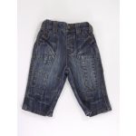 Kék foltmintás farmernadrág