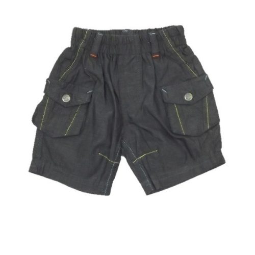 Szürke színes-cérnás short