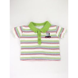 Színes-csíkos autós ingpóló - 68