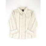 Drapp-barna csíkos ing