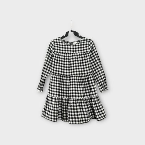 F&F kockás kislány ruha - 128