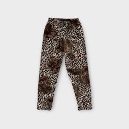 Leopárdmintás kislány leggings - 116