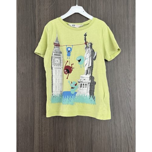 H&M mintás fiú póló - 98