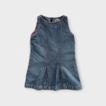 Eager Beaver kislány farmer ruha - 98