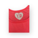 YD neon rózsaszín lányka top - 152