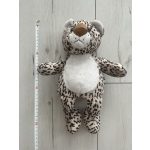 Leopárd plüss báb