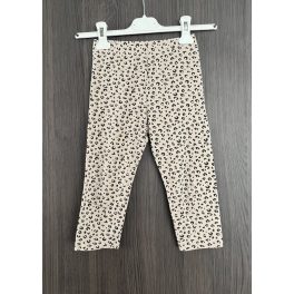 Párducmintás kislány capri leggings - 128