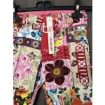 Be By Blue Cat színes lányka nadrág - 116 (ÚJ)