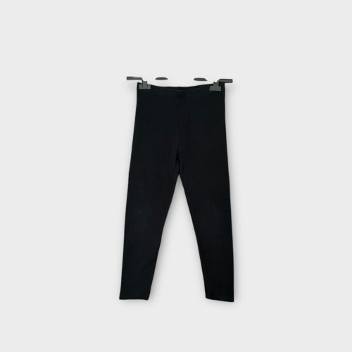 Matalan fekete lányka leggings - 134
