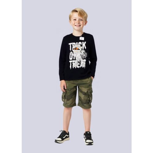 Halloween mintás felső - 98 (ÚJ)