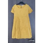 Sárga lányka ruha - 152-158