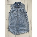 H&M lányka hosszított felső - 152