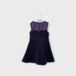 Mary Lebone London lányka bársony ruha - 122