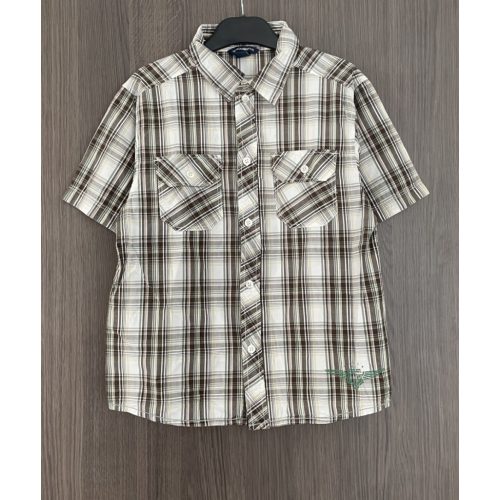 H&M kockás fiú ing - 152