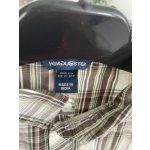 H&M kockás fiú ing - 152