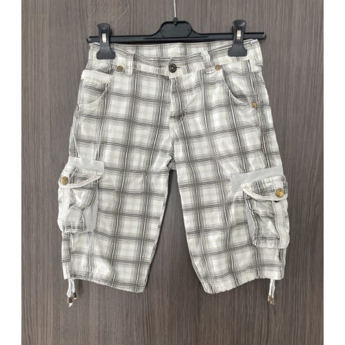 G Star Raw kockás fiú rövidnadrág - 140
